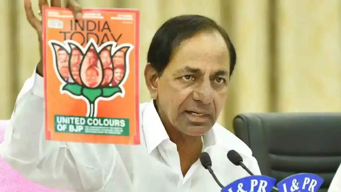 Kcr with india today